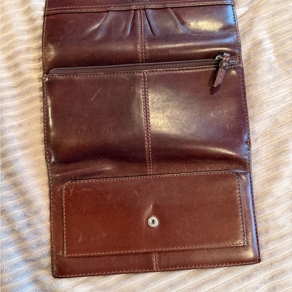 Coach Brown Leather Continental Wallet | Vintage Style - Picture 4 of 4